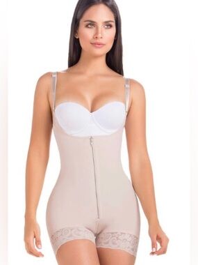 MariaE Fajas Colombian BodySuit Shapewear Post Surgery Lipo Slimming  Sz M 34